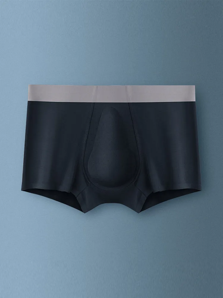 Mens Organic Latex Support Pouch Boxer Briefs