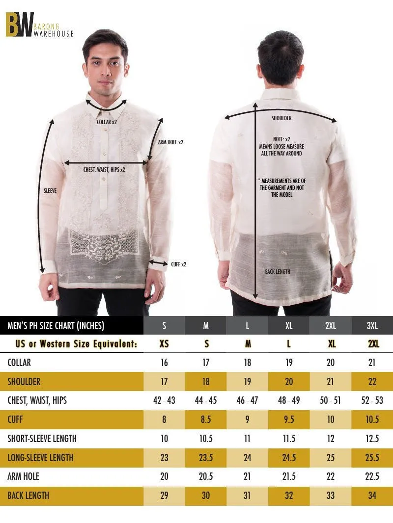 MJ03 - Jusi Barong Tagalog