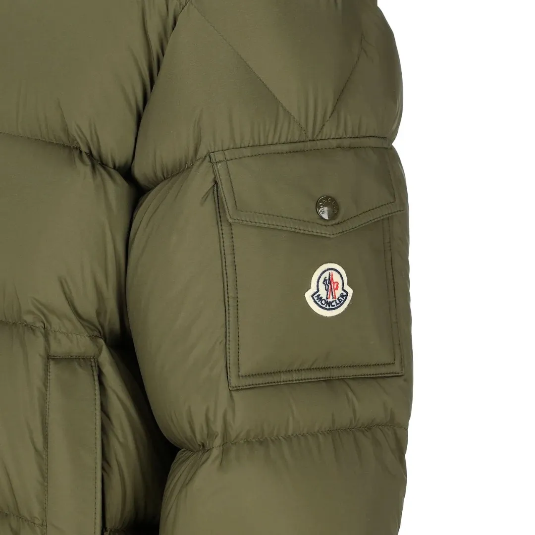 MONCLER VEZERE JACKET KHAKI GREEN