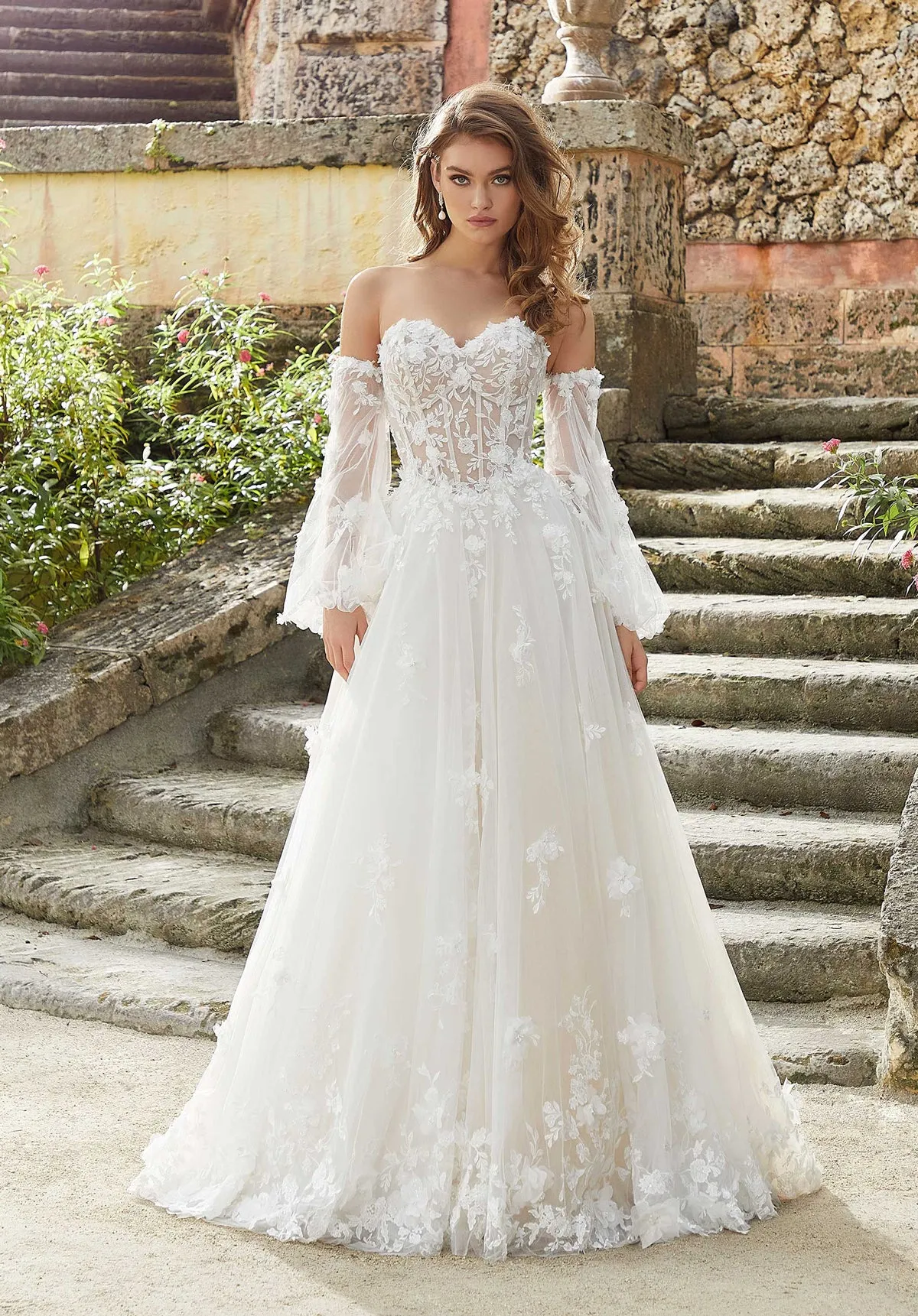 Morilee - 2461 - Fiorella - Cheron's Bridal, Wedding Gown