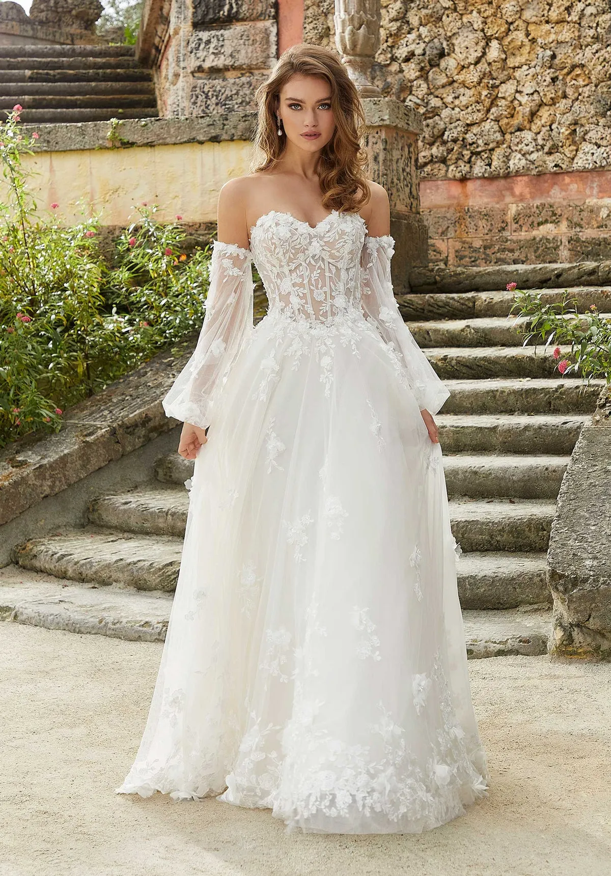 Morilee - 2461 - Fiorella - Cheron's Bridal, Wedding Gown