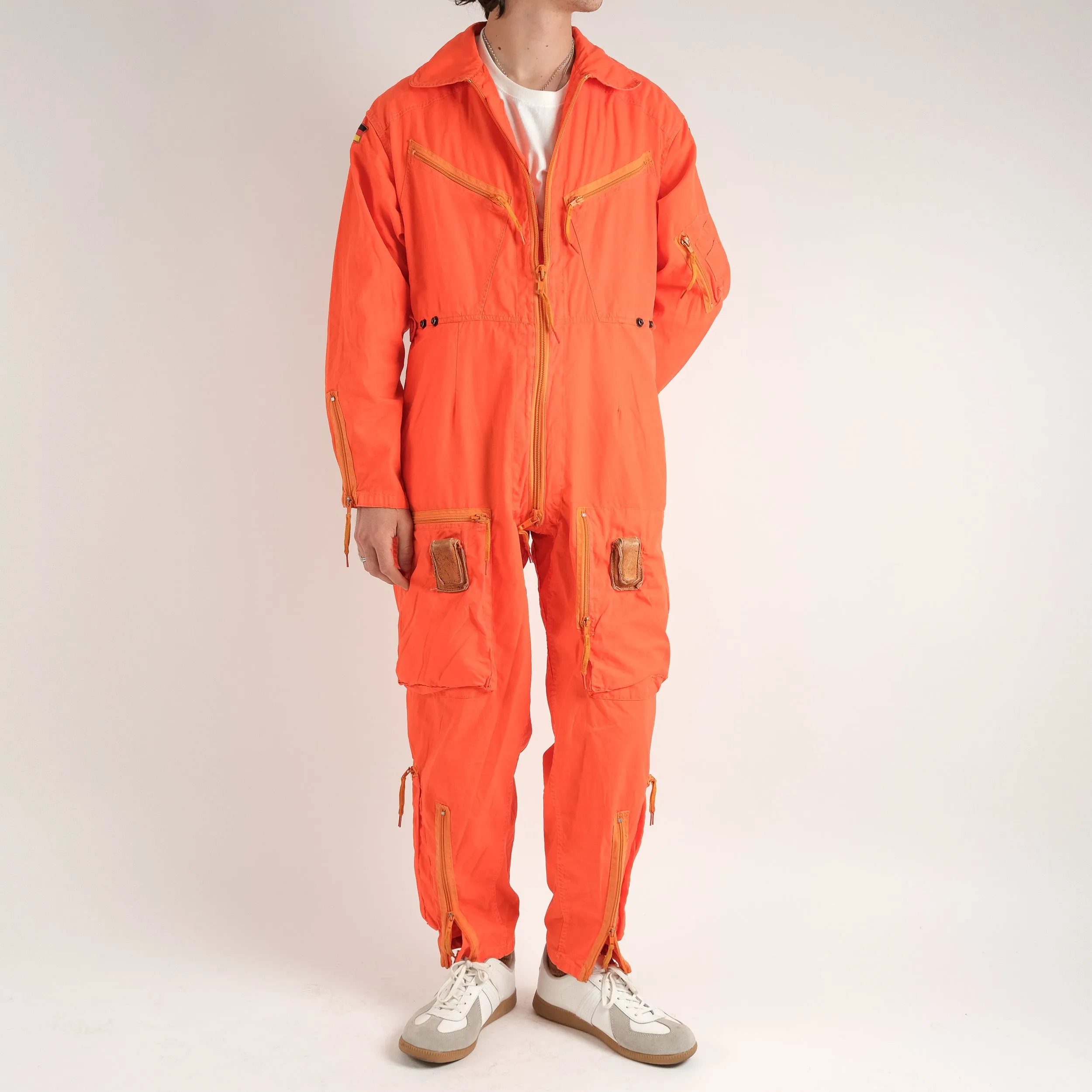 ORANGE FLIGHT COVERALL