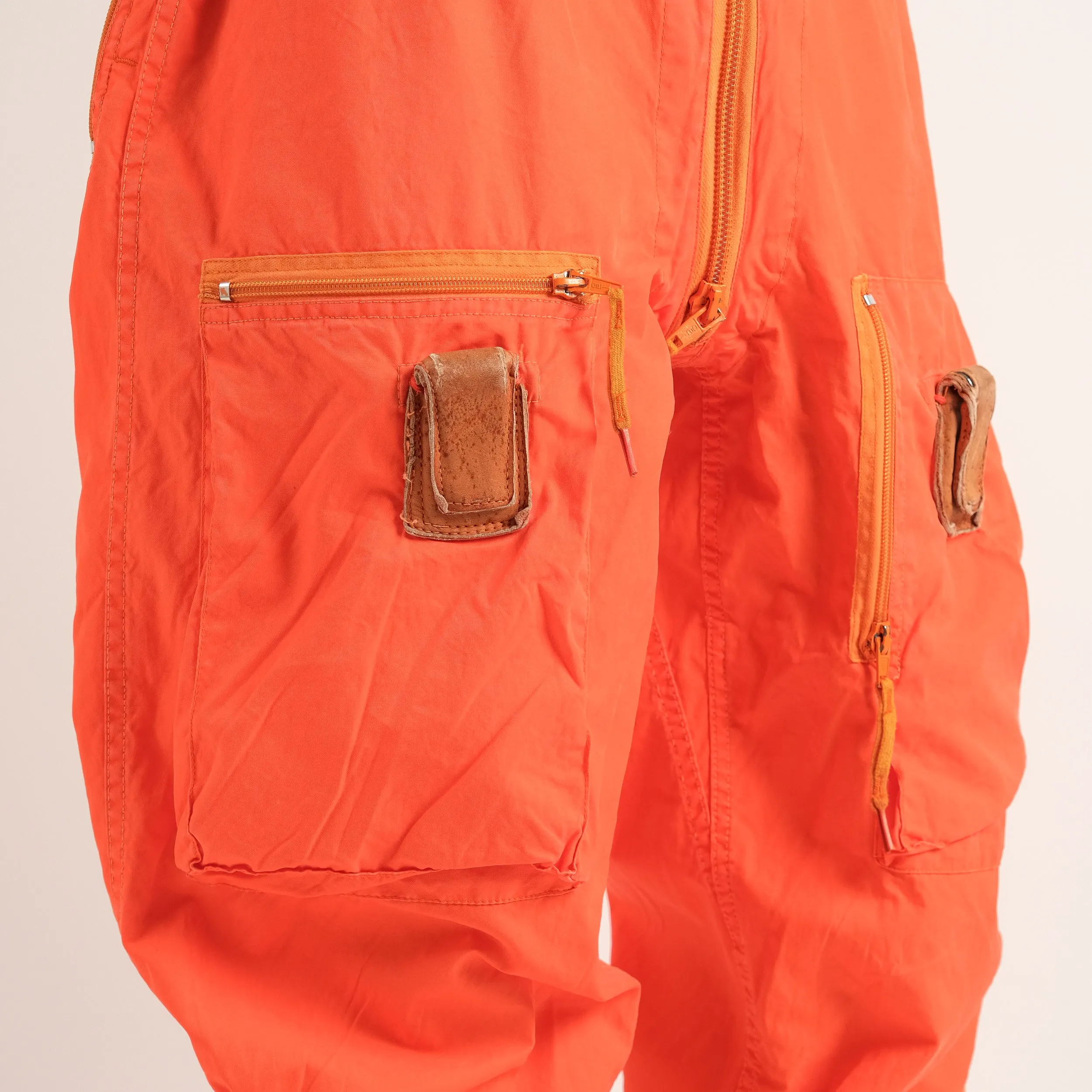 ORANGE FLIGHT COVERALL