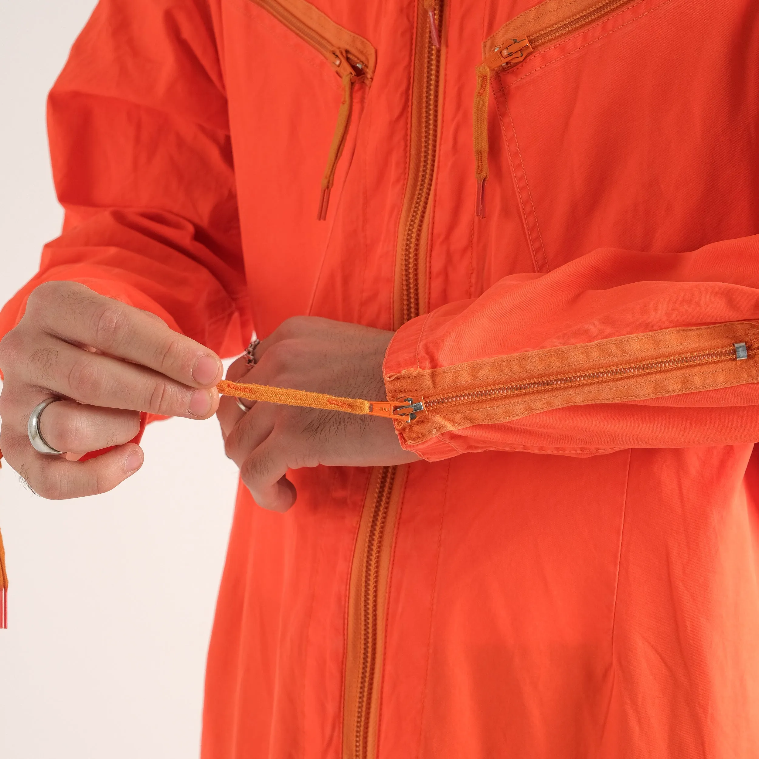 ORANGE FLIGHT COVERALL