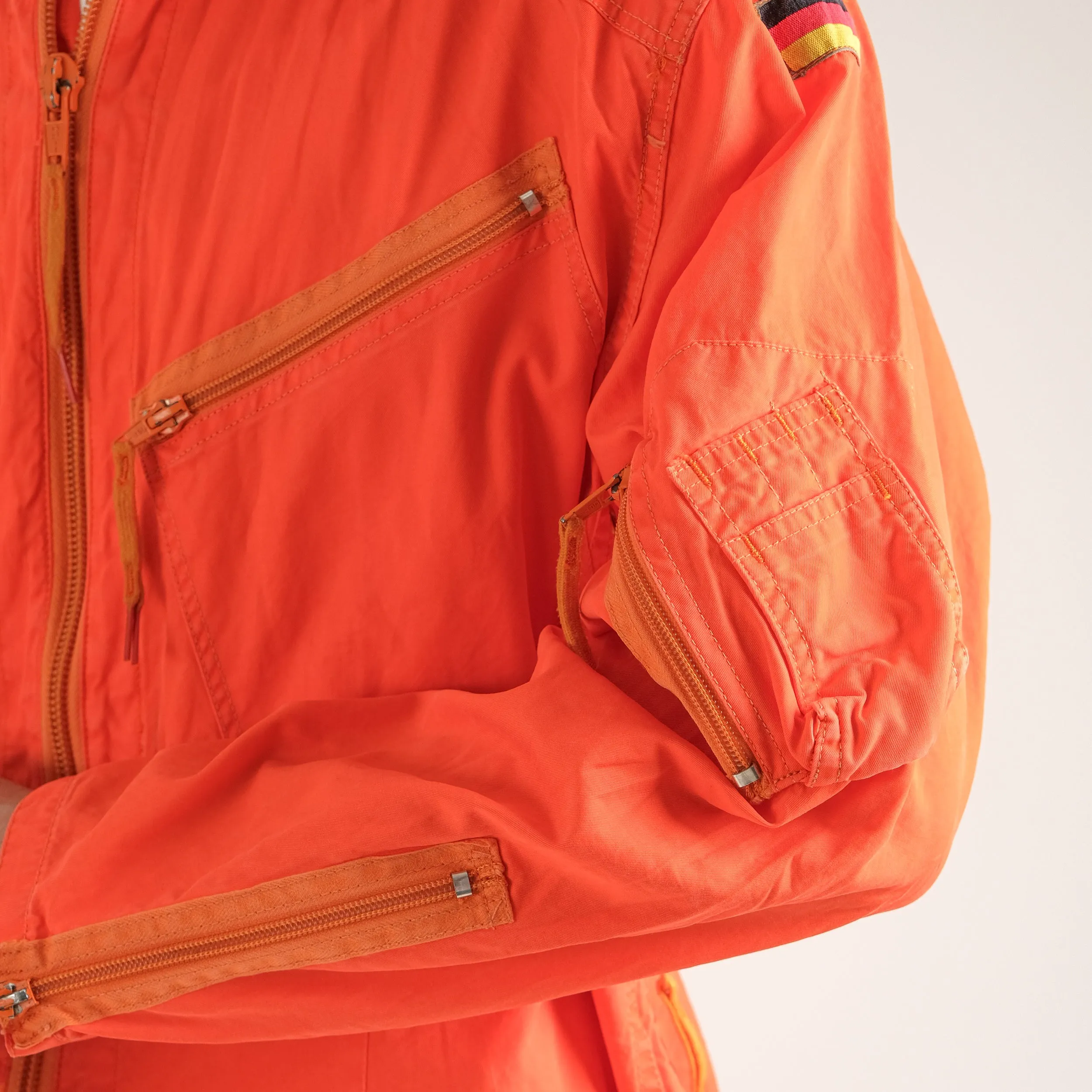 ORANGE FLIGHT COVERALL