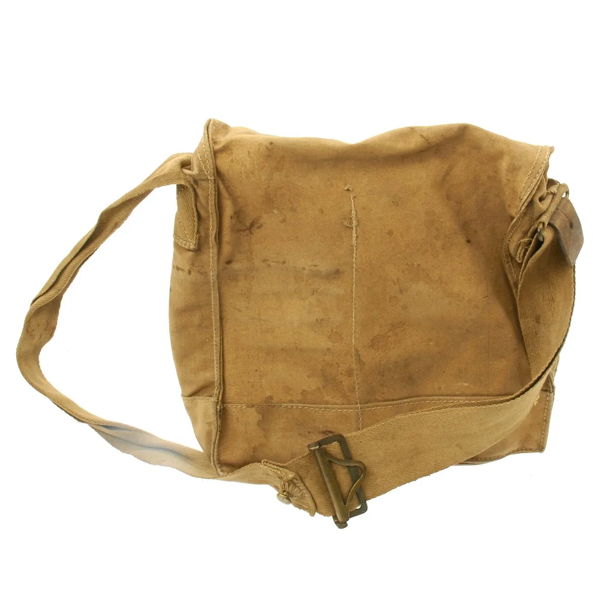 Original British WWI Small Box Respirator Gas Mask with Canister in Haversack - dated 1917