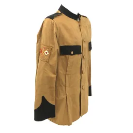 Original U.S. Spanish American War Philippine Insurrection Theater Made M-1898 Coat with Signal Corps Insignia