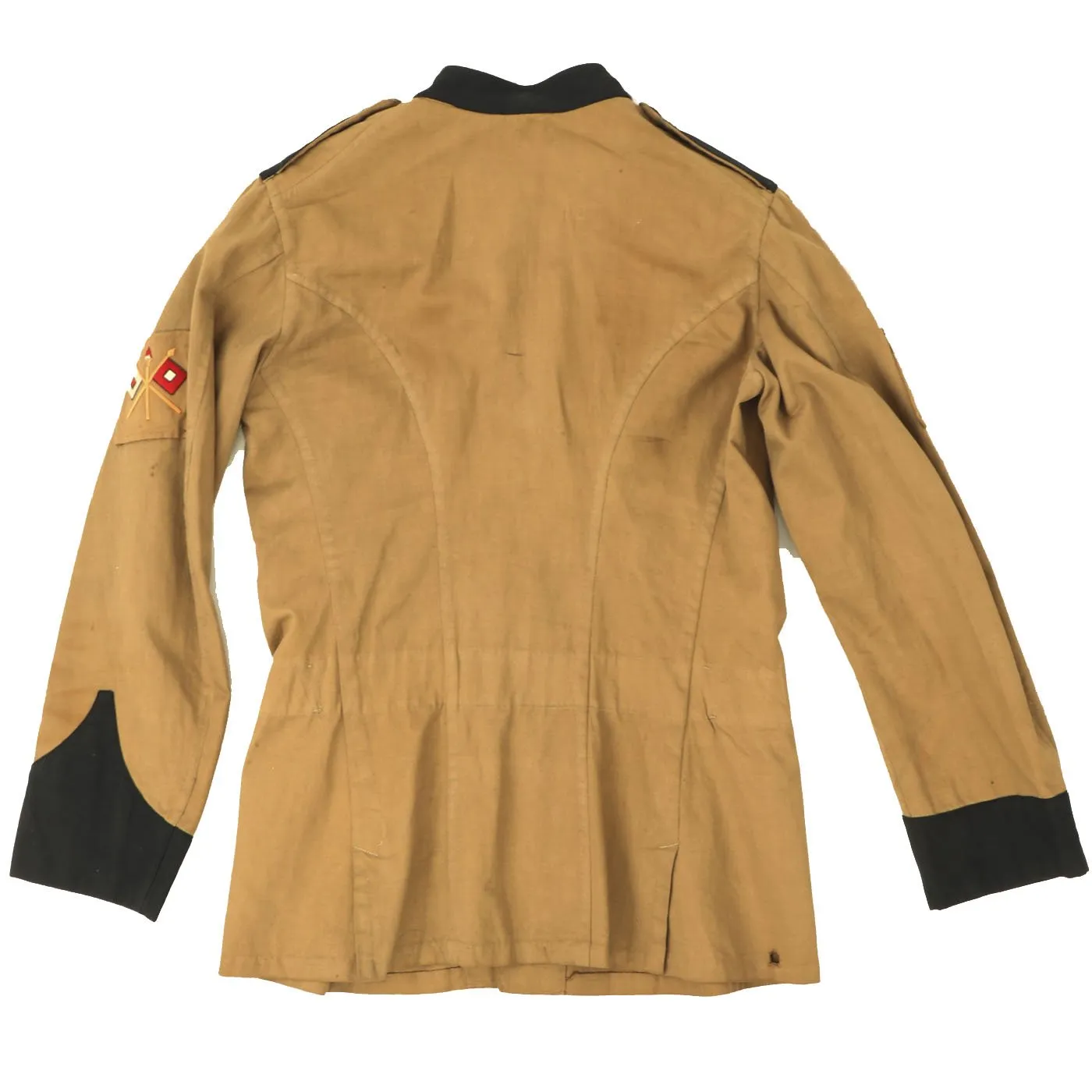 Original U.S. Spanish American War Philippine Insurrection Theater Made M-1898 Coat with Signal Corps Insignia