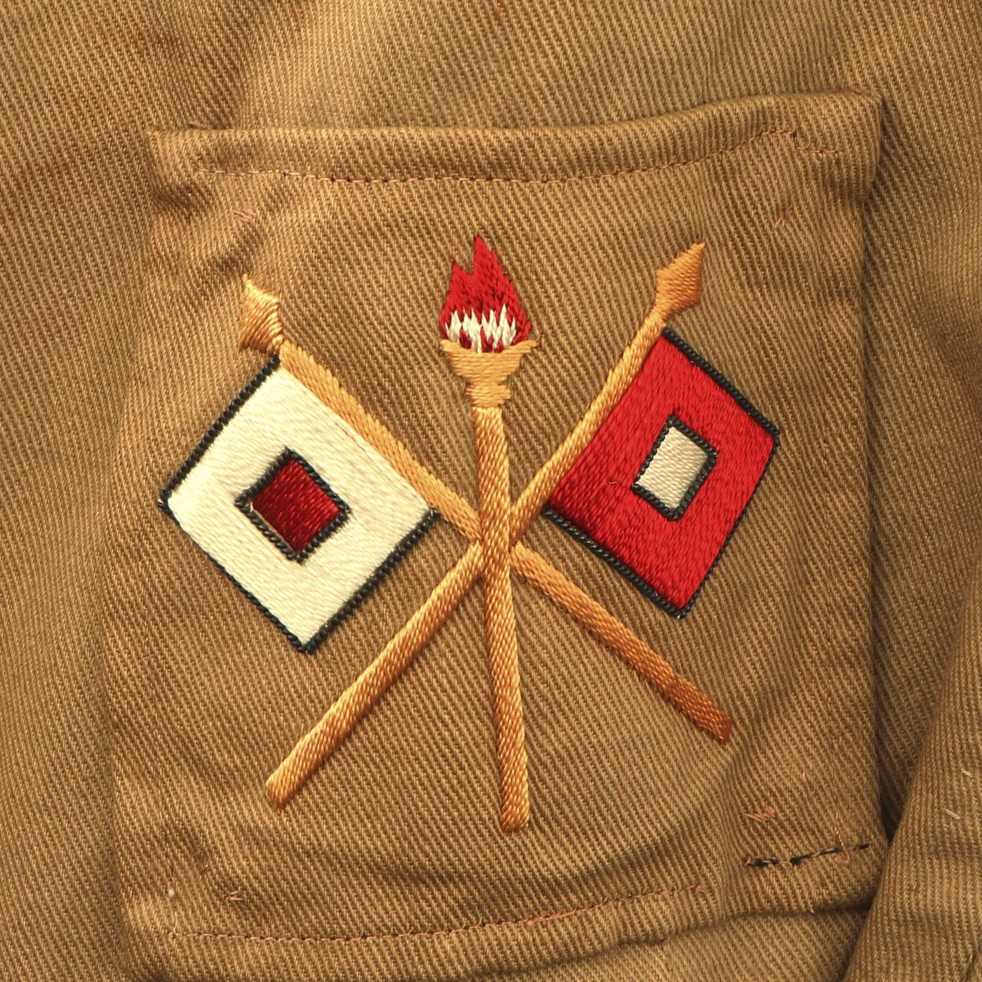 Original U.S. Spanish American War Philippine Insurrection Theater Made M-1898 Coat with Signal Corps Insignia