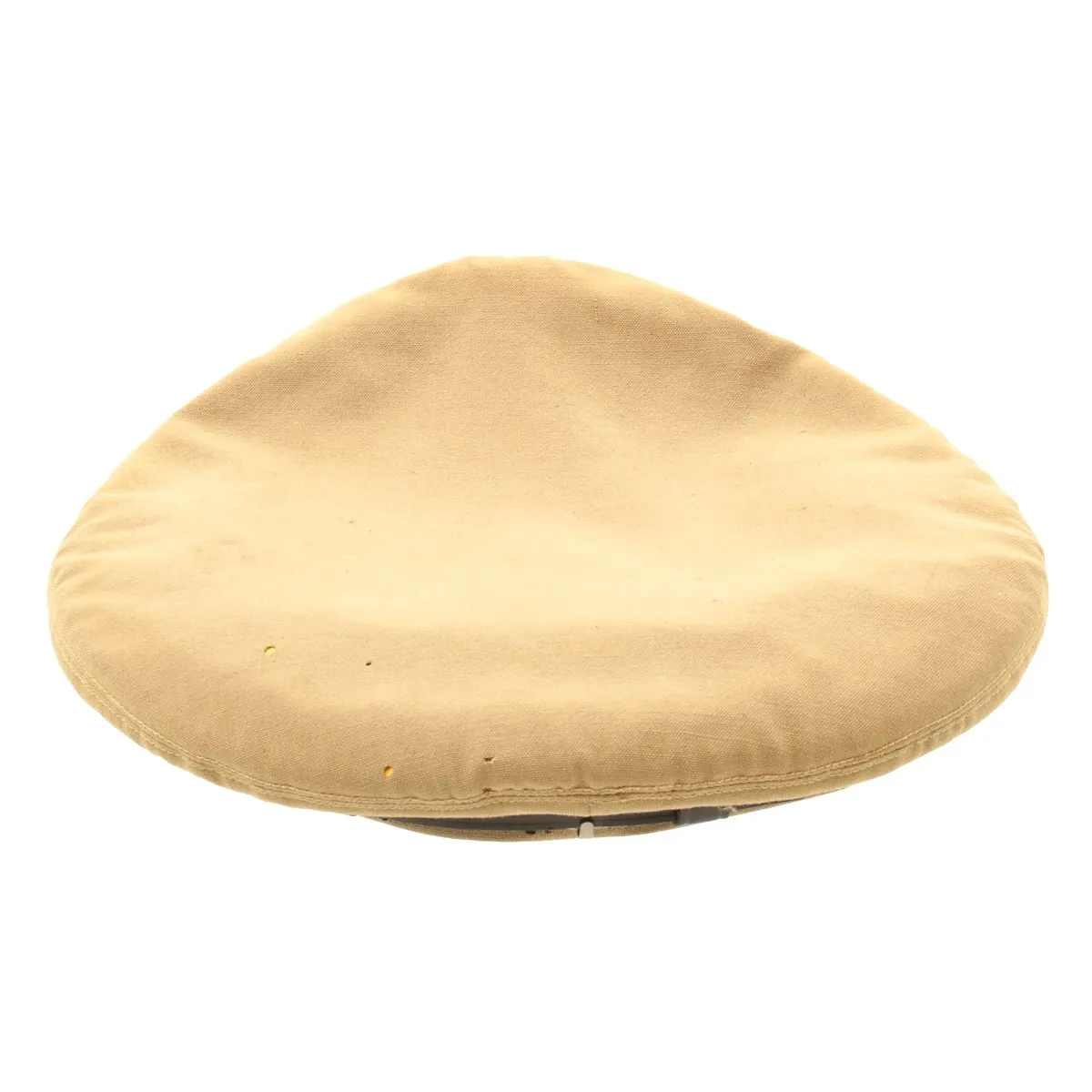 Original U.S. WWII USAAF Officer Khaki Crush Peaked Visor Cap - Size 7 1/4