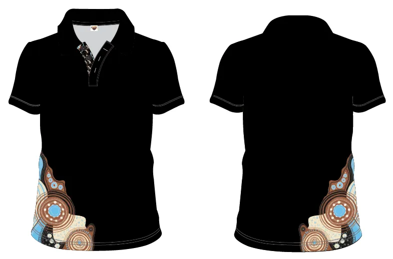 Pilbara Indigenous Men's Corporate Polo Shirt P01MS