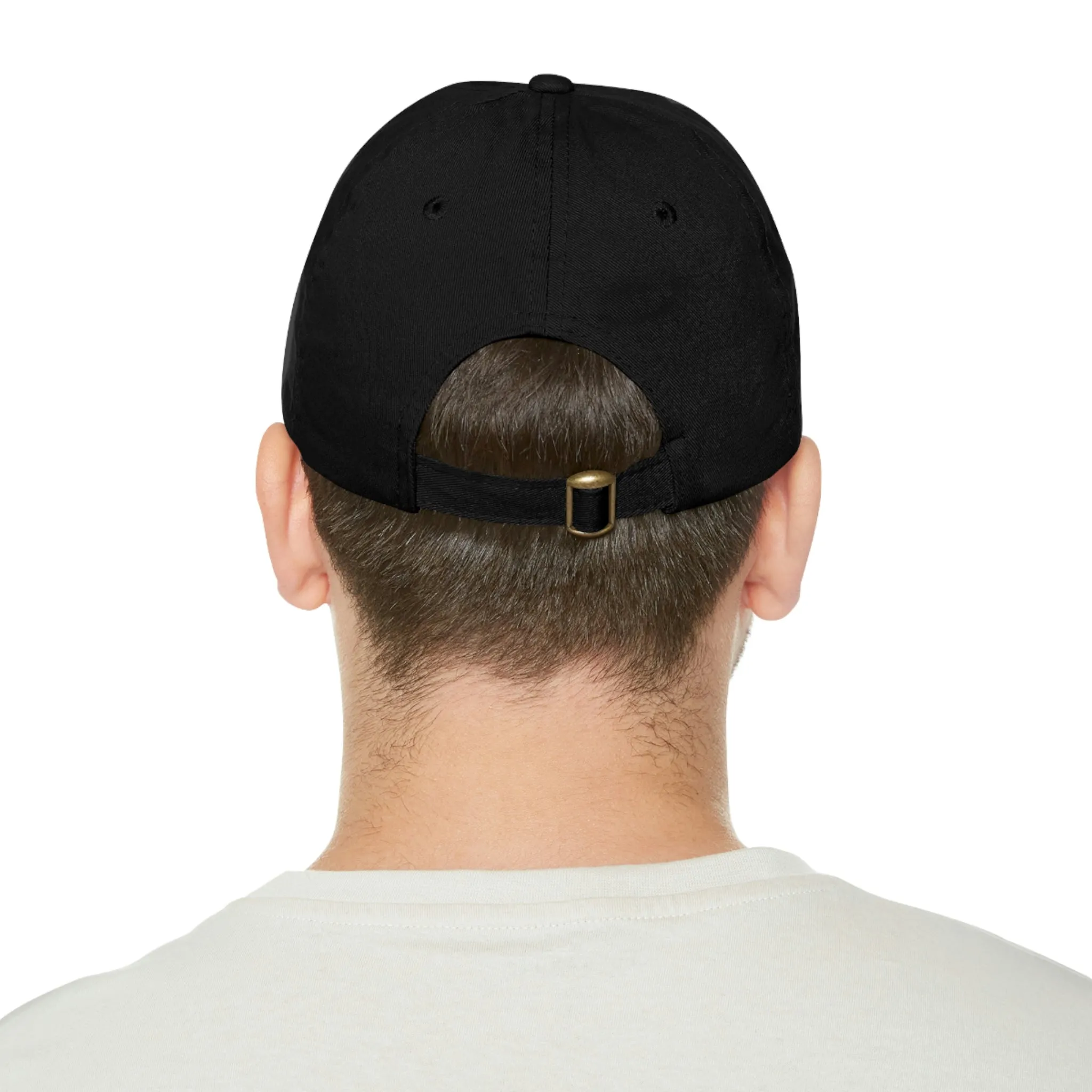 Radio Insignia Dad Hat with Leather Patch by Insignia