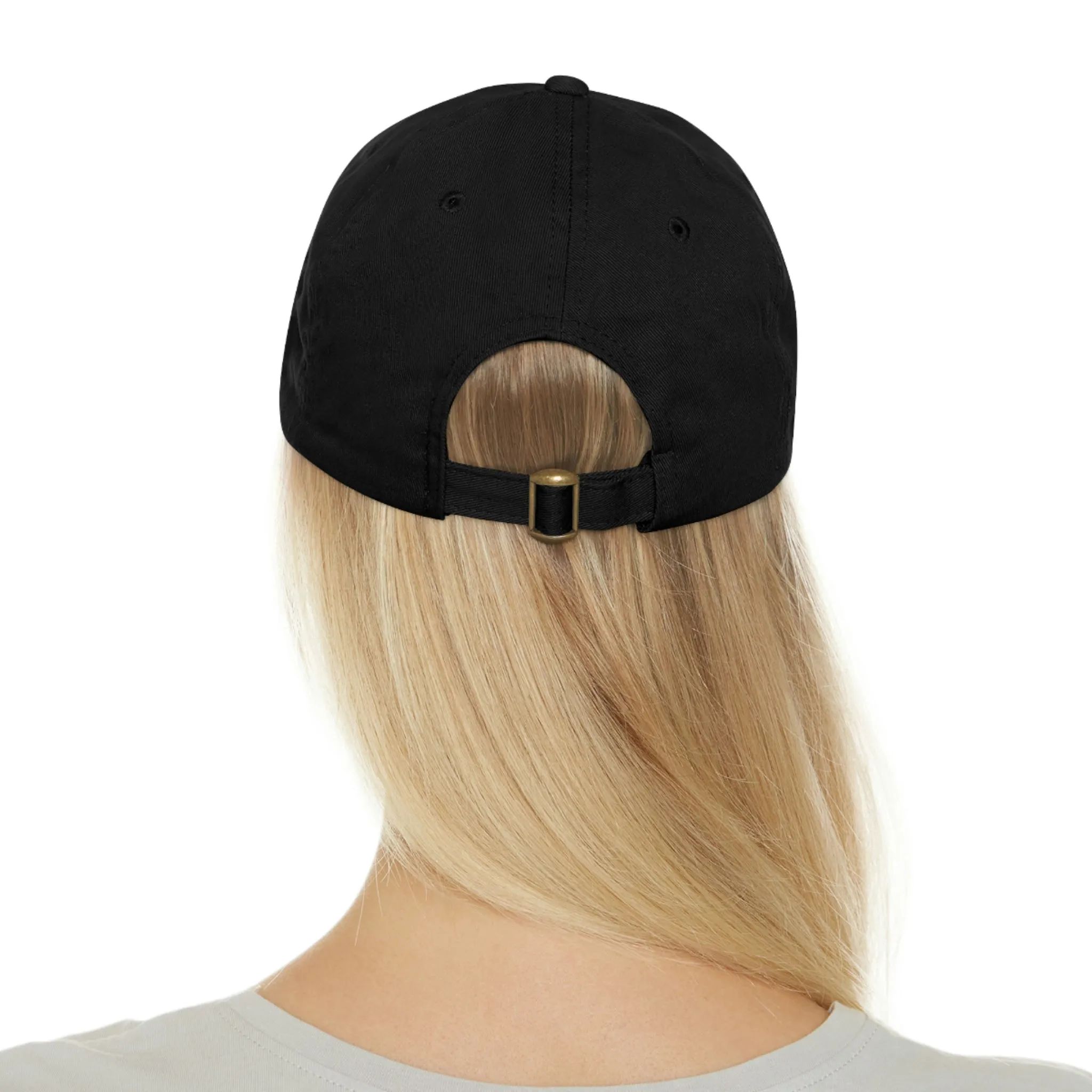 Radio Insignia Dad Hat with Leather Patch by Insignia