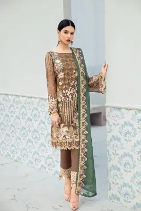 Ramsha Rangoon Chiffon Collection 2020 – D-610