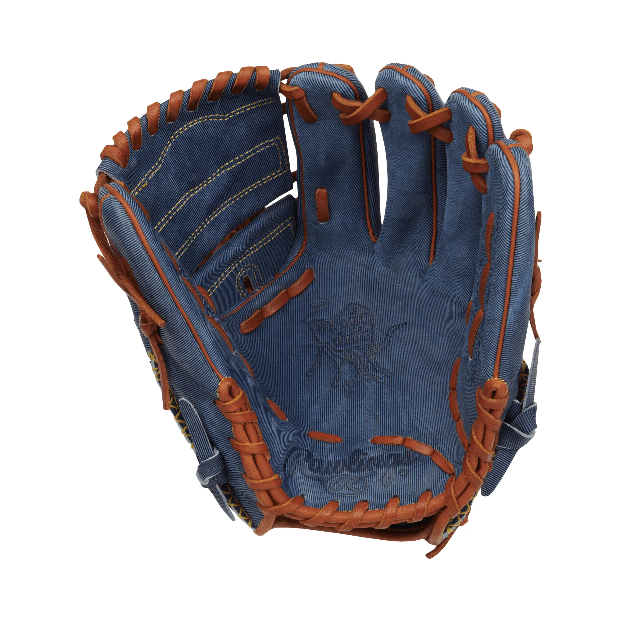 Rawlings Heart of the Hide Pro Label Denim Edition Pitcher Glove 11.75" RHT