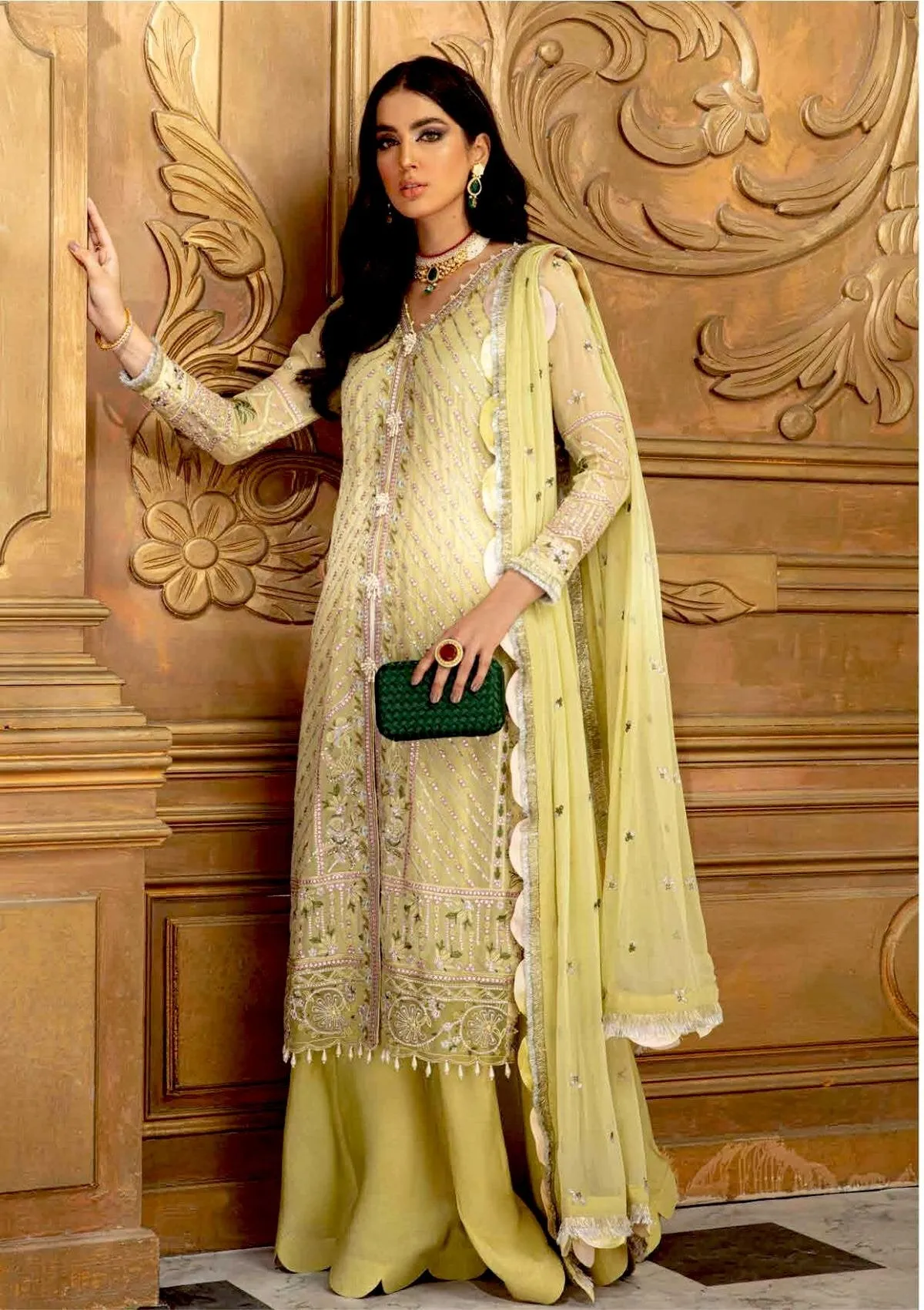 Roheenaz by Mushq Luxury Chiffon Collection '21 – D-6