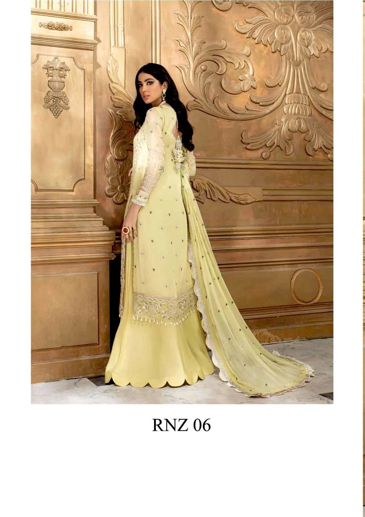 Roheenaz by Mushq Luxury Chiffon Collection '21 – D-6