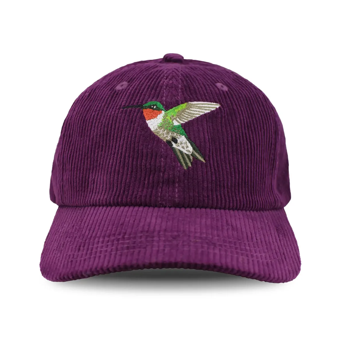 Ruby-throated Hummingbird Corduroy Hat