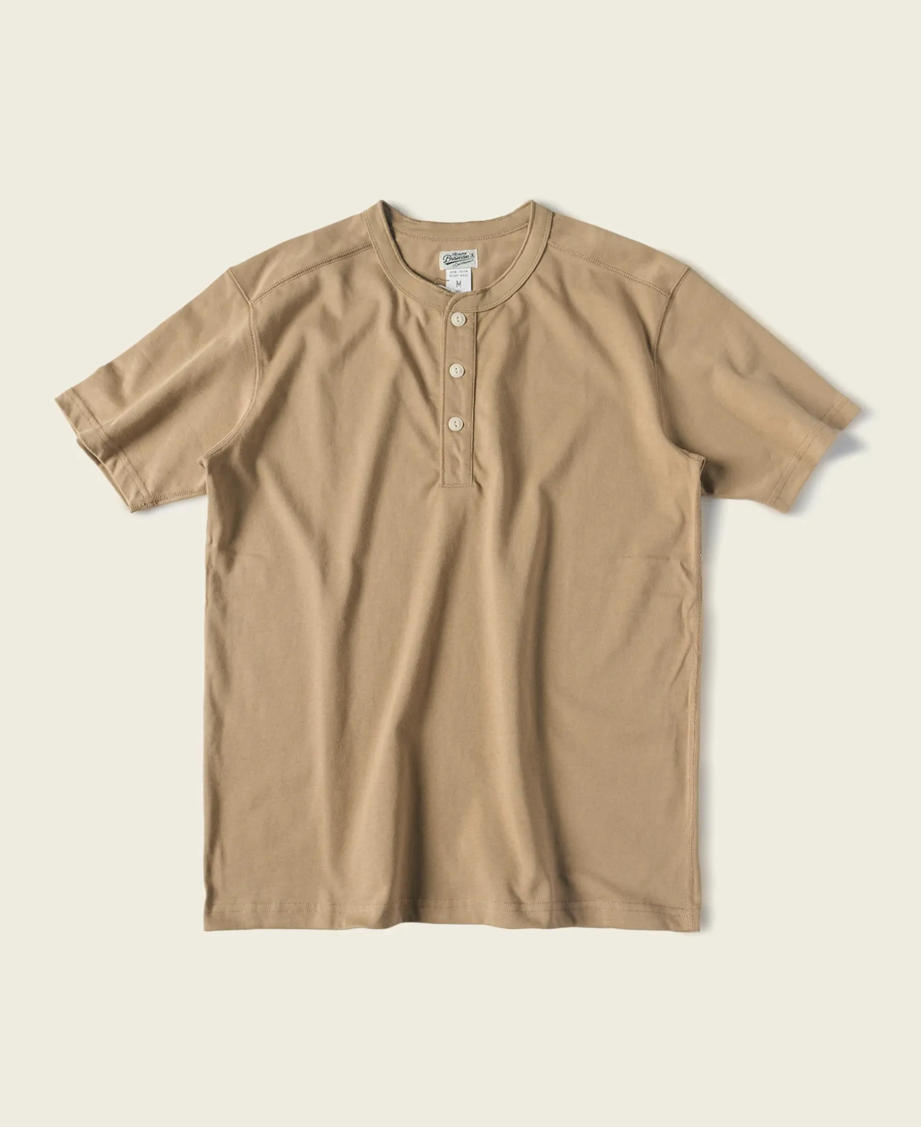 Short Sleeve Henley T-Shirt