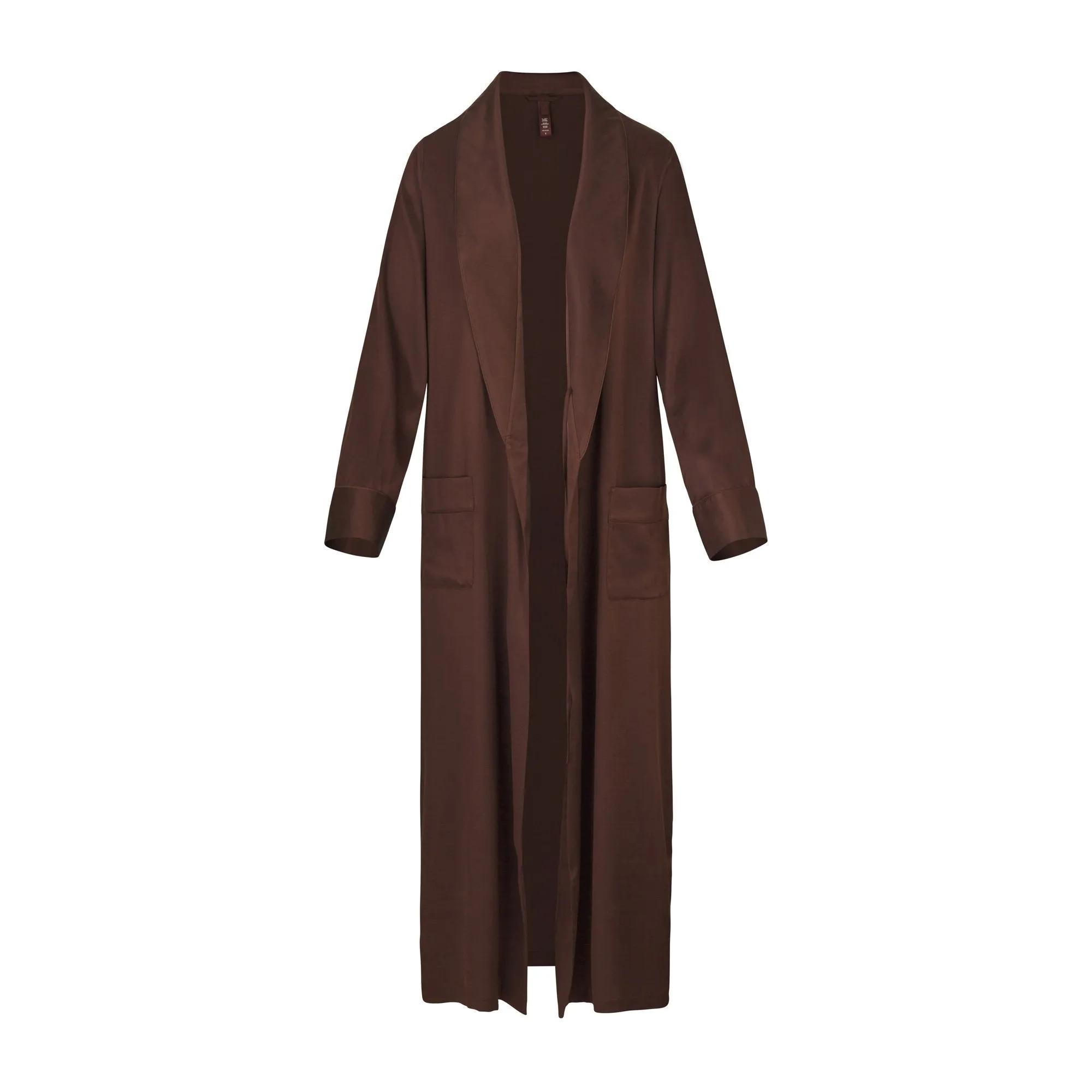 SILK SLEEP ROBE | COCOA