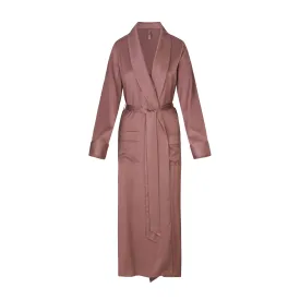 SILK SLEEP ROBE | ROSE