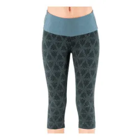 Spectrum 3/4 Capris-Hexa Print