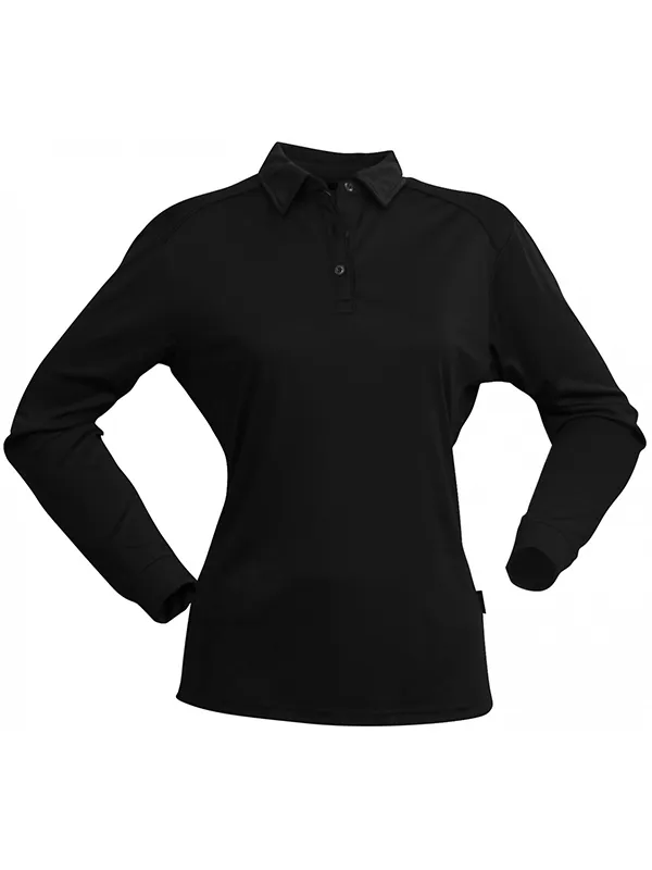 Stencil Freshen  Ladies L/S Polos (1143)