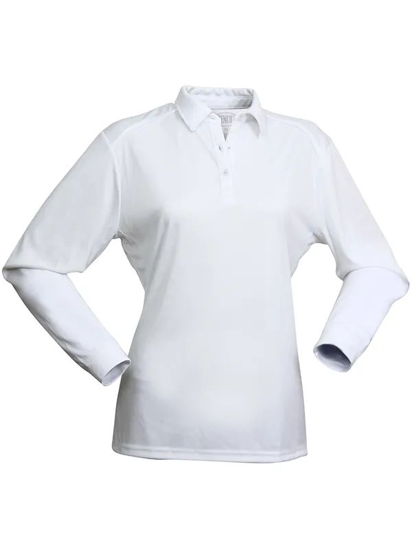 Stencil Freshen  Ladies L/S Polos (1143)