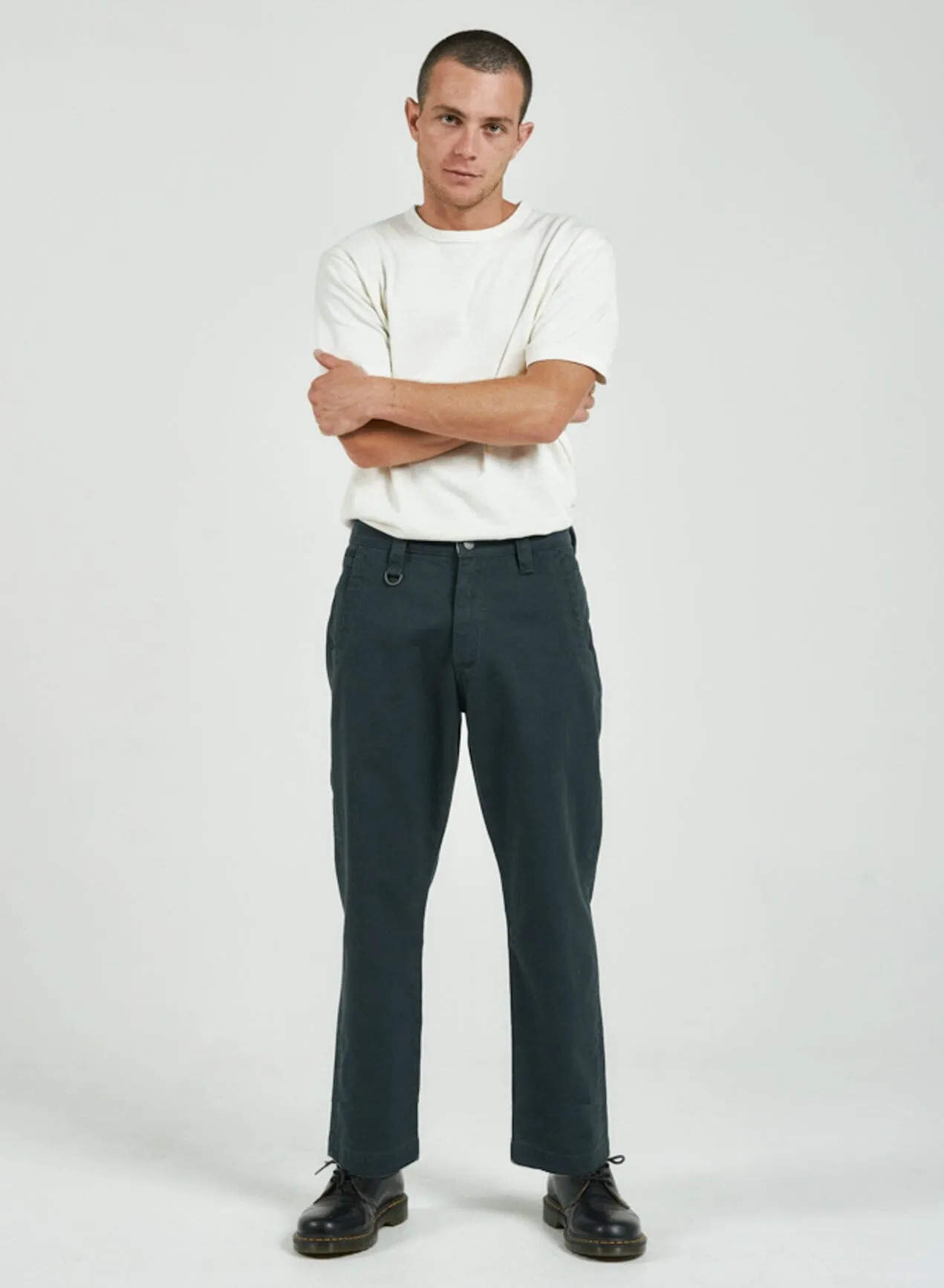 Thrills Union Work Chino Pant - Spruce